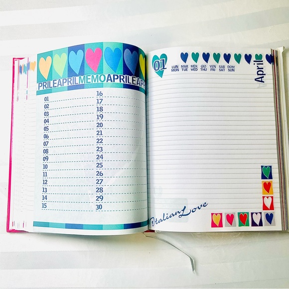 Vintage Italian Love Planner / AMAZING! - Picture 8 of 13
